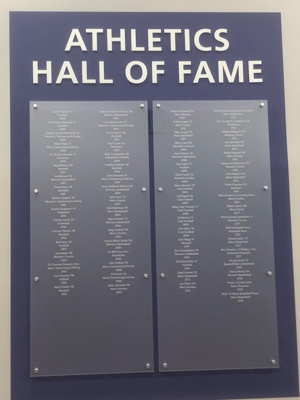 Athletic Hall of Fame List 6